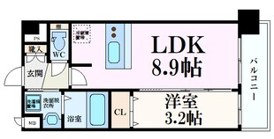 プレサンスTHE KYOTO粋都の物件間取画像